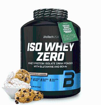 BioTech Iso Whey Zero 2270 g cookies cream