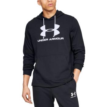 Pánská mikina Under Armour Sportstyle Terry Logo Hoodie  Black  M