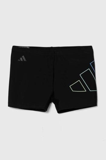 Dětské plavky adidas Performance BB BOXER černá barva, IU1897