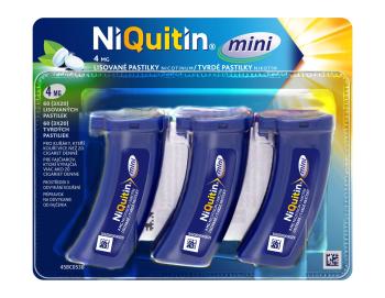 Niquitin mini 4 mg 3x20 lisovaných pastilek