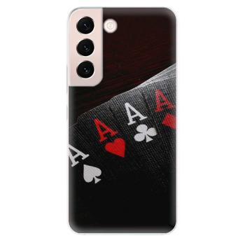 Odolné silikonové pouzdro iSaprio - Poker - Samsung Galaxy S22+ 5G