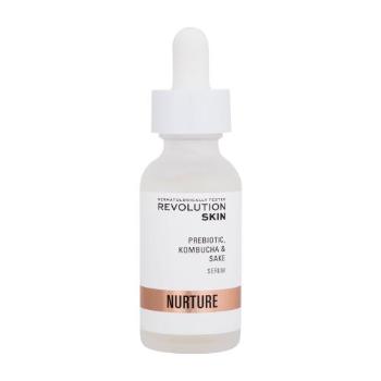 Revolution Skincare Nurture Prebiotic Kombucha & Sake Serum 30 ml pleťové sérum pro ženy na rozjasnění pleti; na dehydratovanou pleť