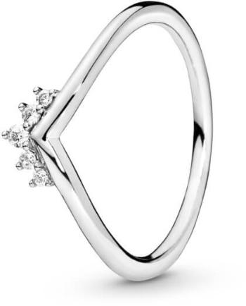 Pandora Stříbrný prsten s kamínky 198282CZ 60 mm