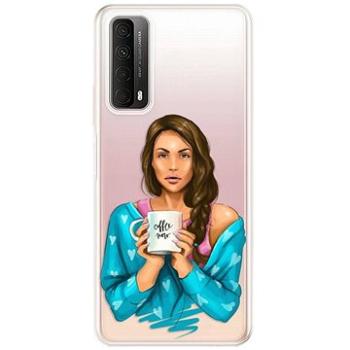 iSaprio Coffe Now - Brunette pro Huawei P Smart 2021 (cofnobru-TPU3-PS2021)