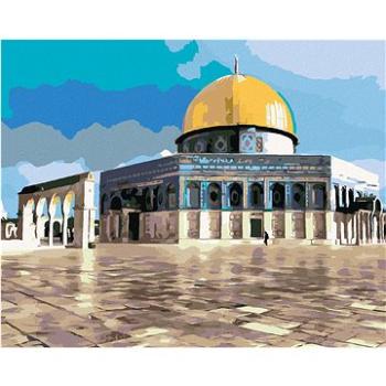 Zuty - Malování podle čísel - MEŠITA AL AQSA, 80x100 cm, vypnuté plátno na rám (HRAmmb07231nad)