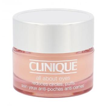 Clinique All About Eyes 15 ml oční krém pro ženy na všechny typy pleti; na otoky a kruhy pod očima