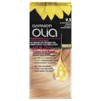 Garnier Olia 50 g barva na vlasy pro ženy 9,3 Golden Light Blonde na barvené vlasy; na blond vlasy; na všechny typy vlasů