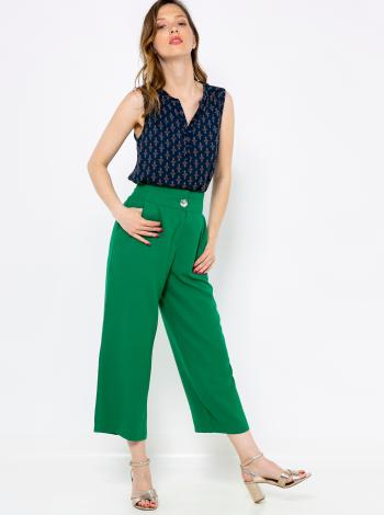 Zelené culottes CAMAIEU