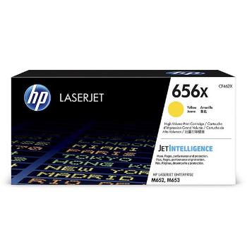 HP CF462X - originální toner HP 656X, žlutý, 22000 stran