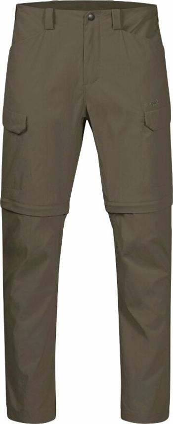 Bergans Utne ZipOff Men Green Mud/Dark Green Mud L Outdoorové kalhoty