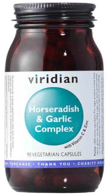 Viridian Horseradish & Garlic Complex 90 kapslí