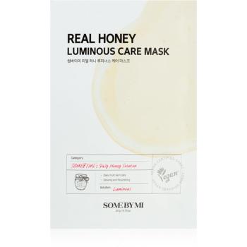 Some By Mi Clinical Solution Honey Luminous Care Mask rozjasňující plátýnková maska 20 g