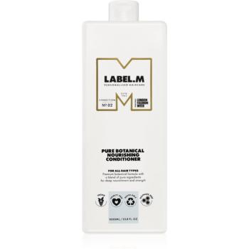 label.m Pure Botanical Nourishing Conditioner hydratační a vyživující kondicionér pro všechny typy vlasů 1000 ml