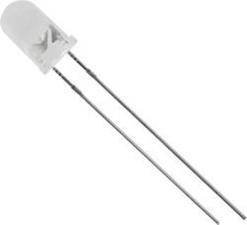 LED s vývody TRU COMPONENTS 1577459, typ čočky kulatý, 5 mm, 15 °, 20 mA, červená