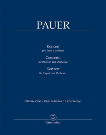 Koncert pro fagot a orchestr - Pauer Jiří