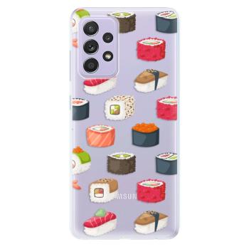 Odolné silikonové pouzdro iSaprio - Sushi Pattern - Samsung Galaxy A52/A52 5G