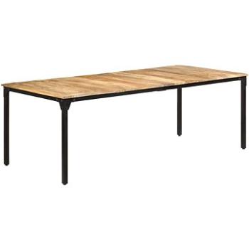 Jídelní stůl 220 × 100 × 76 cm hrubé mangovníkové dřevo (321977)