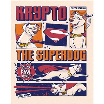 Zuty - Krypto the superdog plakát (dc liga supermazlíčků), 40×50 cm (HRAwlmal235nad)