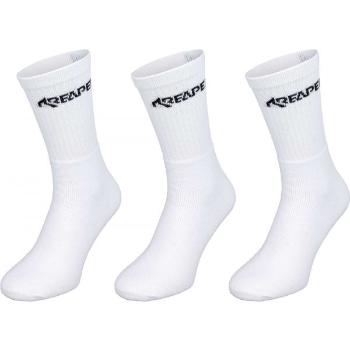 Reaper SPORTSOCK 3-PACK Unisex ponožky, bílá, velikost 39-42