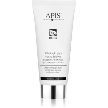 Apis Natural Cosmetics Detox Professional zklidňující gelová maska pro mastnou a problematickou pleť 200 ml