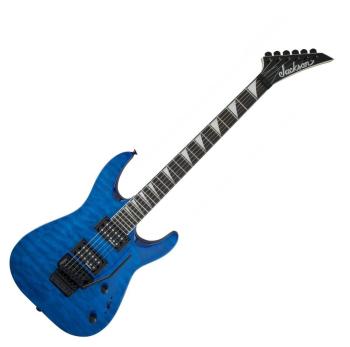 Jackson JS32 Q Dinky DKA AH Transparent Blue Elektrická kytara