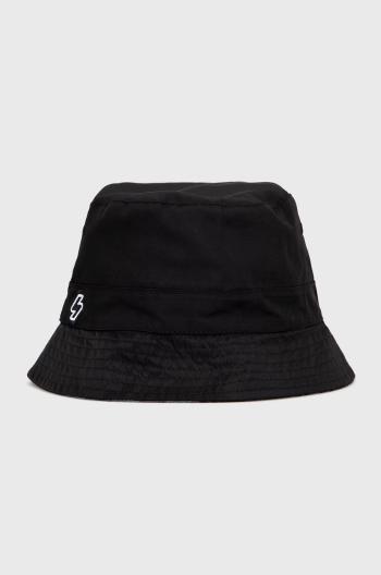 Oboustranný klobouk Superdry černá barva