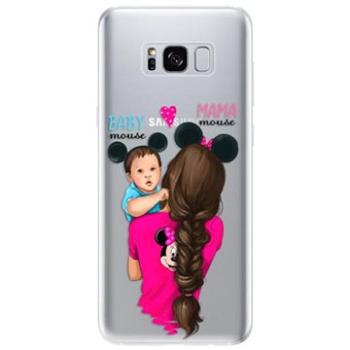 iSaprio Mama Mouse Brunette and Boy pro Samsung Galaxy S8 (mmbruboy-TPU2_S8)