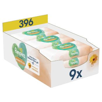 Pampers Harmonie Protect & Care čisticí ubrousky 9 x 44 ks