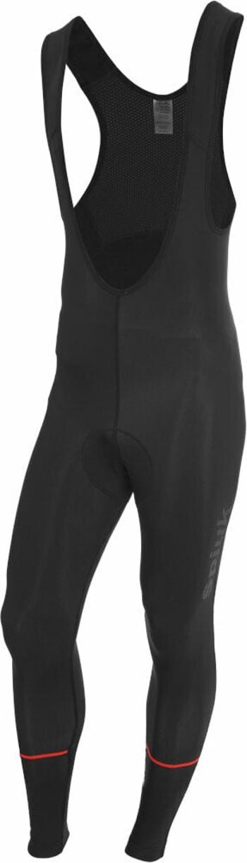 Spiuk Anatomic Bib Pants Black/Red 2XL Cyklo-kalhoty