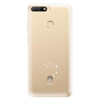 Odolné silikonové pouzdro iSaprio - čiré - Váhy - Huawei Y6 Prime 2018