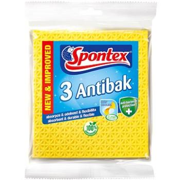 SPONTEX Antibak houbová utěrka 3 ks (9001378424871)