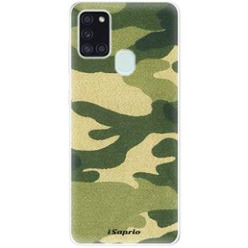 iSaprio Green Camuflage 01 pro Samsung Galaxy A21s (greencam01-TPU3_A21s)