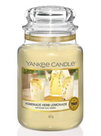 Yankee Candle vonná svíčka Homemade Herb Lemonade Classic velký