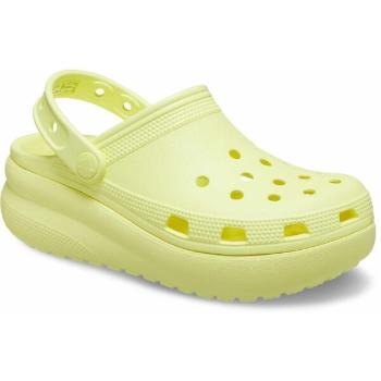 Crocs CLASSIC CROCS CUTIE CLOG K Dětské nazouváky, žlutá, velikost 28/29