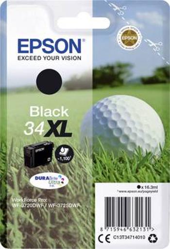 Epson Ink T3471, 34XL originál černá C13T34714010