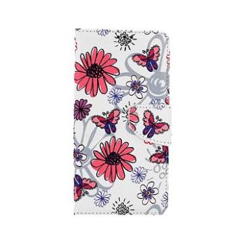 TopQ Xiaomi Redmi Note 10 5G knížkové Flowers 64599 (Sun-64599)