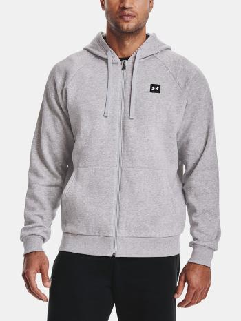 Under Armour UA Rival Fleece FZ Hoodie Mikina Šedá