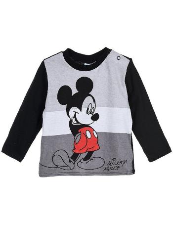 Mickey mouse černé chlapecké tričko s dlouhým rukávem vel. 67