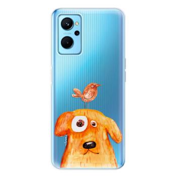 Odolné silikonové pouzdro iSaprio - Dog And Bird - Realme 9i