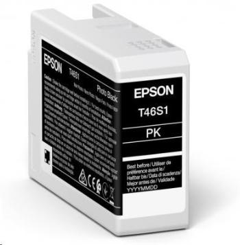 EPSON ink Singlepack Photo Black T46S1 UltraChrome Pro 10 ink 25ml originální inkoustová cartridge