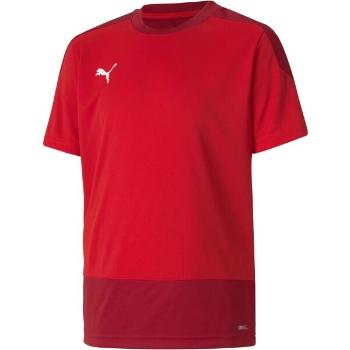 Puma TEAMGOAL 23 TRAINING JERSEY TEE Chlapecké fotbalové triko, červená, velikost