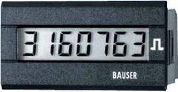 Digitální čítač impulsů Bauser, 3810,2,1,7,0,2, 115 - 240 V/AC, 45 x 22 mm, IP65