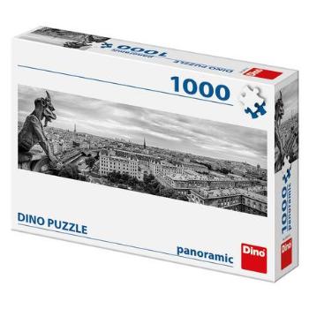 DINO Panoramatické puzzle Chrlič v Paříži, Francie 1000 dílků