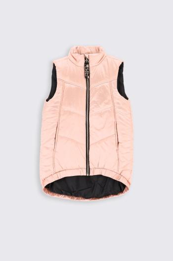Dětská vesta Coccodrillo růžová barva