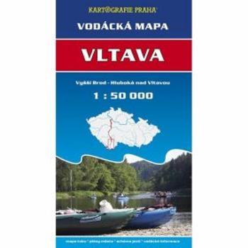 Vodácká mapa - Vltava/Vyšší Brod - Hluboká nad Vltavou/1:50 tis.