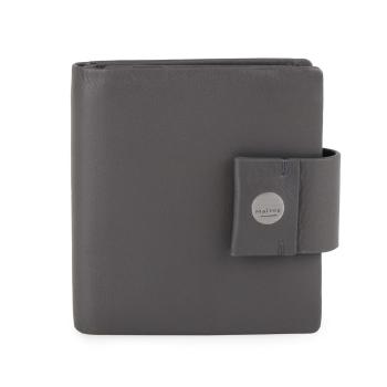 Maître Malá dámská kožená peněženka Henau Dalene 4060001398 - šedá