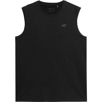 4F MEN´S SLEEVELESS Pánské tílko, černá, velikost