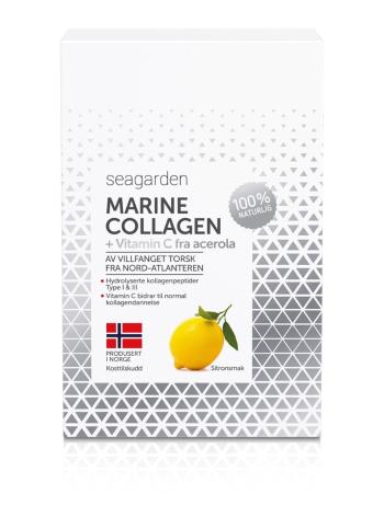 Seagarden Marine Collagen + Vitamin C 30x5 g citron