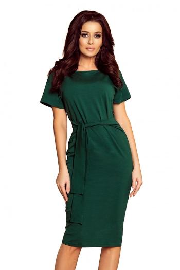Dámské šaty 248-1 NUMOCO zelené XL