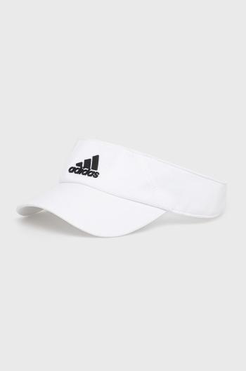 Kšilt adidas Performance HA5541 bílá barva, s aplikací